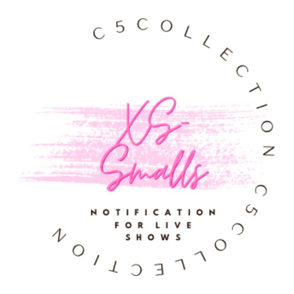 XS - Smalls Live Show Notification